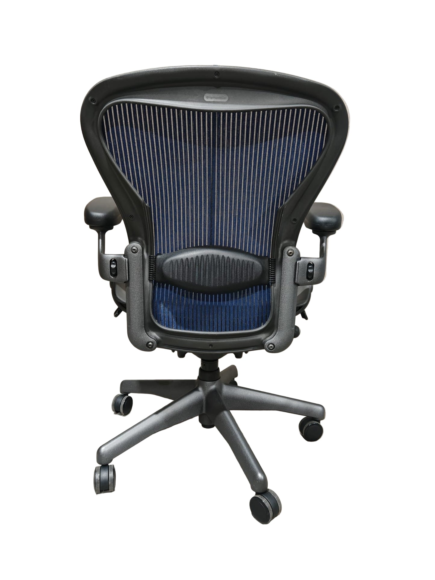 Refurbished Herman Miller Aeron Classic Blue Pellicle